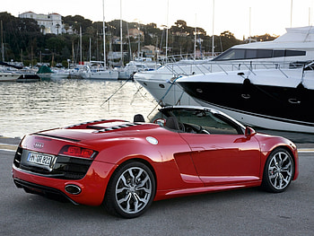 Audi, Cars, Cabriolet, R8, Spyder HD wallpaper