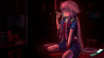 Mirai Nikki, Gasai Yuno Full, Mirai Nikki, Anime, Yuno Gasai, yandere HD wallpaper