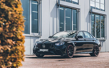 Brabus 800, Mercedes-Benz AMG E63 S, E Class tuning, black E Class, new black E63 S, German cars, Mercedes-Benz, Brabus HD wallpaper