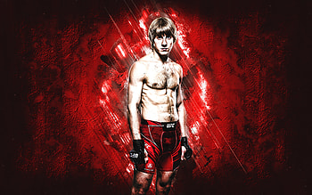 Paddy Pimblett, MMA, UFC, British fighter, red stone background, Ultimate Fighting Championship HD wallpaper