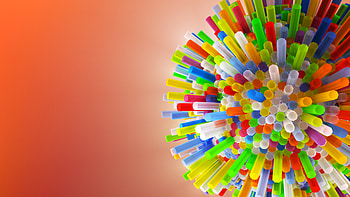 Colorful 3d Pipes, colorful, pipes, 3d HD wallpaper