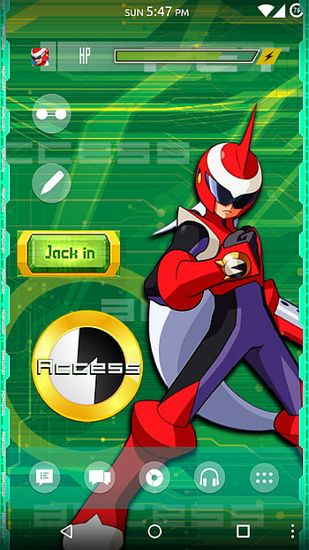 EXE PET-Smart (dl link in comments) : Megaman HD phone wallpaper