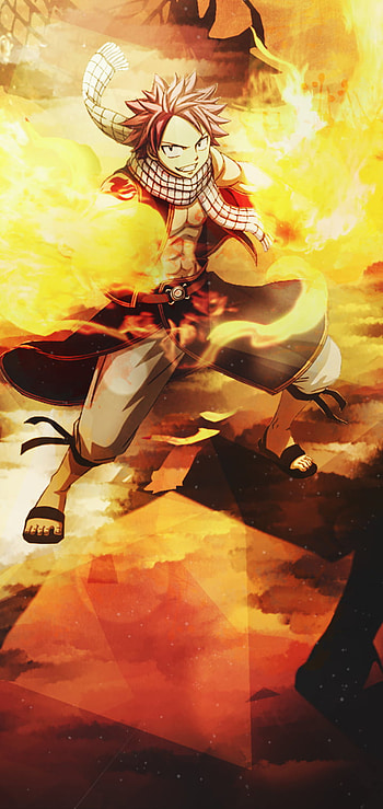 Natsu Dragneel, Anime, Fairy Tail HD phone wallpaper