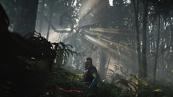 Predator: Badlands — Quad Cinematic, movie, Predator: Badlands HD wallpaper