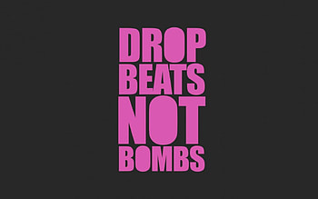 Bombs, pink, simple, abstract, funny, bomb HD wallpaper
