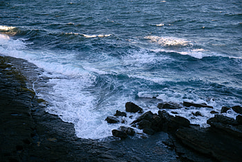 Nature, Water, Stones, Sea, Waves, Shore, Bank HD wallpaper