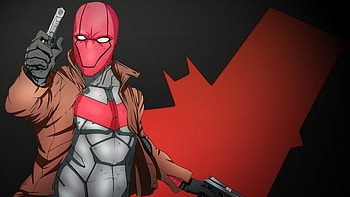 Red Hood Artwork 10k, red-hood, artwork, digital-art, superheroes, deviantart HD wallpaper