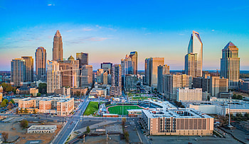 Charlotte Skyline, Travels, Small Business Expo, Live HD wallpaper