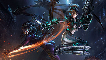 Nova , Starcraft universe, , Warrior in focus HD wallpaper