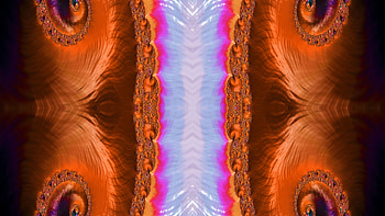 Trippy Psychedelic Fractal, trippy, psychedelic, aesthetic, orange (Color), Abstract, fractal HD wallpaper