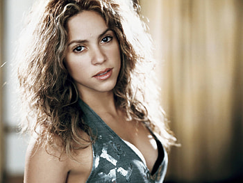 Shakira, sexy, blonde, hot, singer, sensual, beauty HD wallpaper