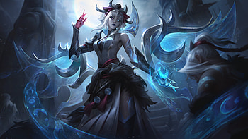 Snow Moon Morgana, Morgana (League Of Legends), video game, League Of Legends HD wallpaper