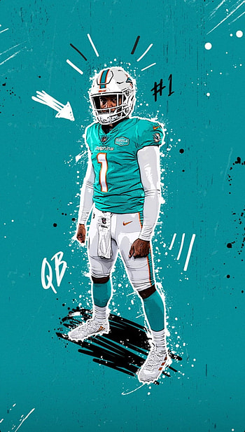 Tua QB1, tua tagovailoa, dolphins, miami dolphins HD phone wallpaper