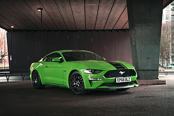 Green Ford Mustang GT Fastback 2019, ford-mustang, mustang, cars, 2019-cars HD wallpaper