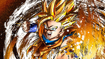 Artwork, Goku, Dragon Ball FighterZ, Console game HD wallpaper
