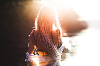 Blonde Girl In Morning, girls, blonde HD wallpaper