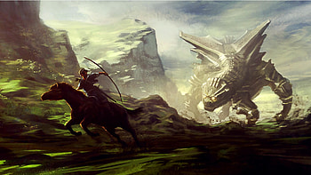 Shadow of the Colossus Art ... HD wallpaper