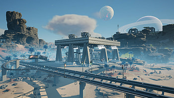 Satisfactory Landscape: Stunning from the Game, video game, Satisfactory HD wallpaper
