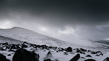 Nature, Snow, Vertex, Top, Ridge, Spine HD wallpaper