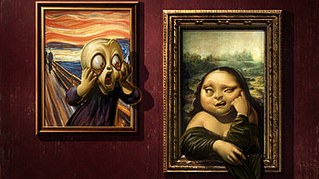 reality?, exxageration, humor, art, exasperation HD wallpaper