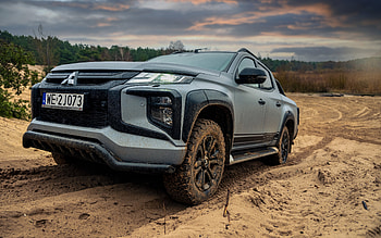 Mitsubishi L200 Stark, , sand dunes, 2021 cars, offroad, SUVs, tuning, 2021 Mitsubishi L200, Mitsubishi HD wallpaper