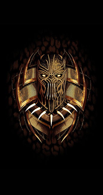 Kill monger, gold, superhero, black, Avengers HD phone wallpaper
