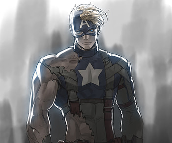 Heroic Captain America — Comic Quad, Comic, Captain America HD wallpaper