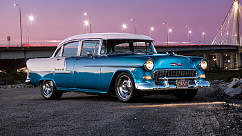 55 chevy, , windows HD wallpaper