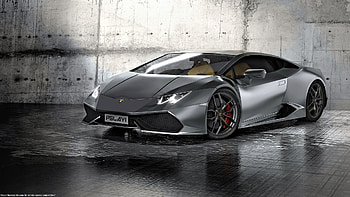 3D Slave Popovski, Lamborghini Huracan HD wallpaper