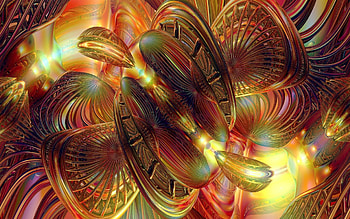 Abstract, Fire, Shine, Light, Form, Immersion, Compound HD wallpaper