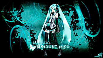 01-hatsune-miku- HD wallpaper