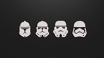 Minimal, soldiers, Stormtrooper, star wars HD wallpaper