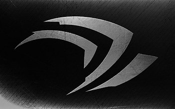 Nvidia white logo, grunge art, black typographic background, creative, Nvidia grunge logo, brands, Nvidia logo, Nvidia HD wallpaper