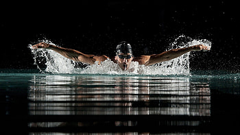 Breaststroke, Michael Phelps HD wallpaper