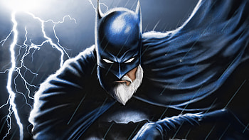 Old Batman , batman, superheroes, artwork, artist, artstation HD wallpaper