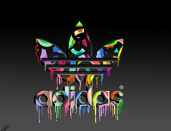 Cool Adidas Logos | Brands & Logo : Adidas Logo Colorful Dekstop High Quality . HD wallpaper