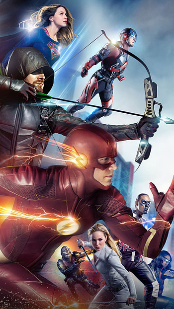 Crisis on Earth X, Arrowverse crossover HD phone wallpaper