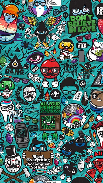 Cartoon For Android - Gambar Ngetrend dan VIRAL, Colorful Cartoon HD phone wallpaper