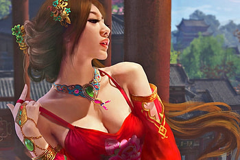 Learning the Dance, women, jewelry, fantasy, eastern HD wallpaper