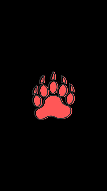 Art, Vector, Animal, Track, Trace, Paw HD phone wallpaper