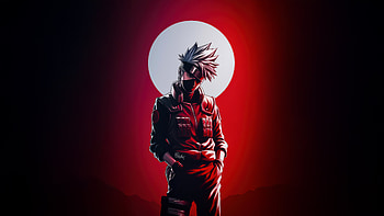 Kakashi Shadows Of Determination, kakashi-hatake, artist, artwork, digital-art, naruto, anime, ai HD wallpaper
