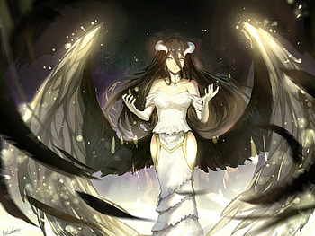 Overlord, Albedo , backgrounds HD wallpaper