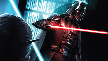 Darth Vader, Lightsaber HD wallpaper