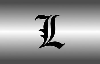 The Greatist Detective in the World, great, l, black, detective, death note, alphabet, letter, anime, light, world HD wallpaper