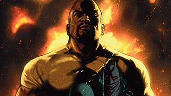 Luke Cage Comics, Marvel delays, City on fire, Comic release HD wallpaper