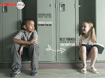friend, girl, boy, nice HD wallpaper