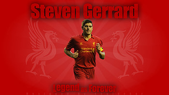 Steven Gerrard, legend, football, liverpool HD wallpaper