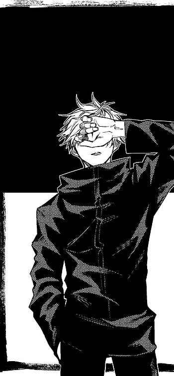 Satoru Gojo Shadow Pose – Jujutsu Kaisen , Anime, Jujutsu Kaisen, Satoru Gojo HD phone wallpaper