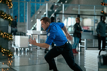 Thrilling Scene from Carry On (2024) - Ultra, movie, Carry On (2024), Security guard HD wallpaper
