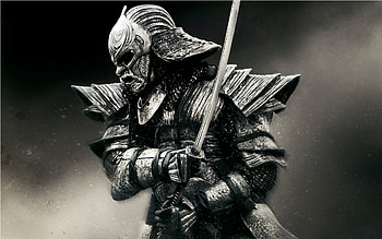 Grey, samurai HD wallpaper